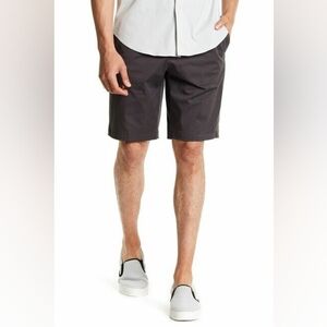 Theory Beck pp solid twill shorts in grey mens size 33